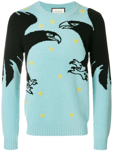 gucci bird sweater