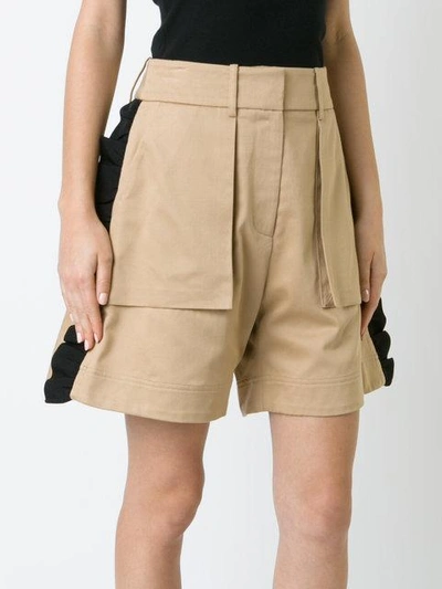 Shop Public School Mousa Ruffle Shorts