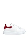 ALEXANDER MCQUEEN 'Larry' chunky outsole metallic collar leather sneakers