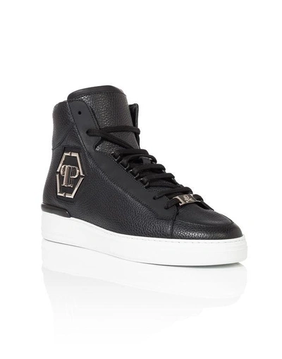 Shop Philipp Plein Hi-top Sneakers "phil"