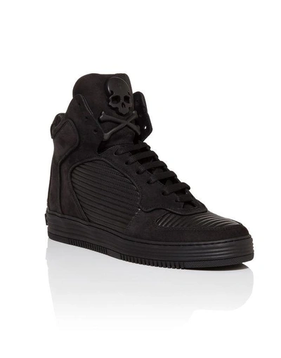 Shop Philipp Plein Hi-top Platforms "inspection"