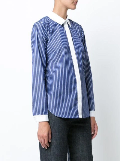 Shop Sandy Liang Pinstripe Shirt