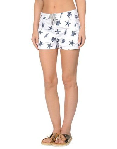 Shop Vilebrequin Beach Shorts And Pants In White