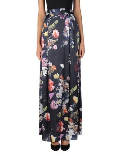 Shop Adam Lippes Long Skirts In Black