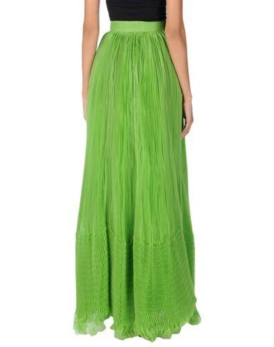 Shop Dsquared2 Maxi Skirts In Green