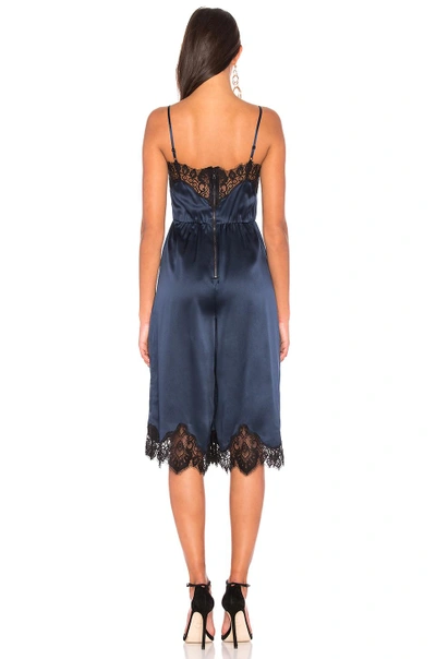 Shop Alice And Olivia Quincy Jumpsuit In Navy