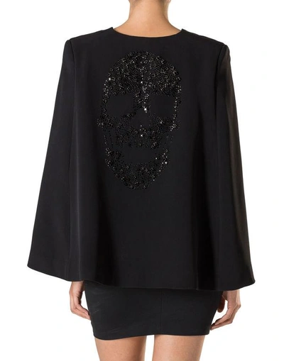 Shop Philipp Plein Cape "light Line"