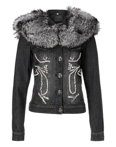 Shop Philipp Plein Denim Jacket "philaphil" In Pitsburgh