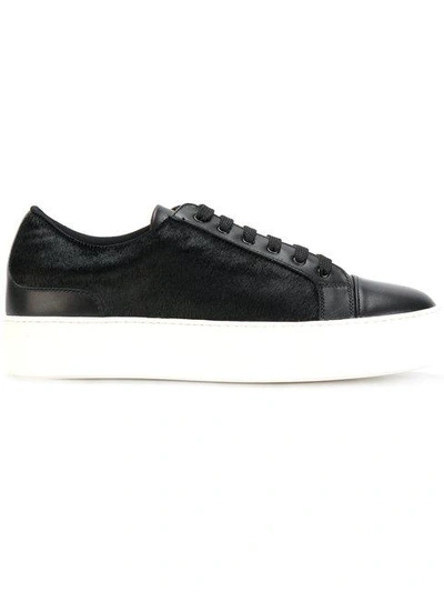 Shop Neil Barrett Platform Sneakers In Black