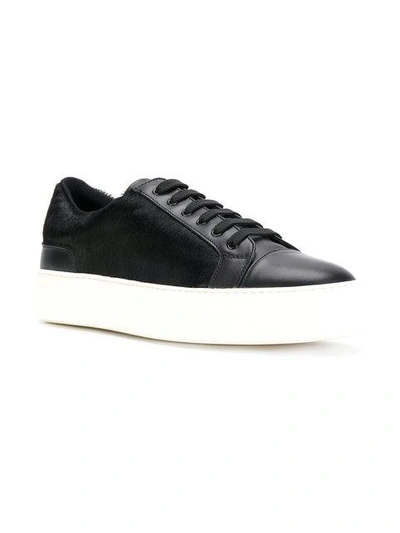 Shop Neil Barrett Platform Sneakers In Black