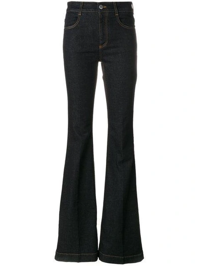 Shop Stella Mccartney 70's Flare Jeans - Blue