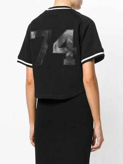 Shop Givenchy Short Sleeve Baseball Jacket