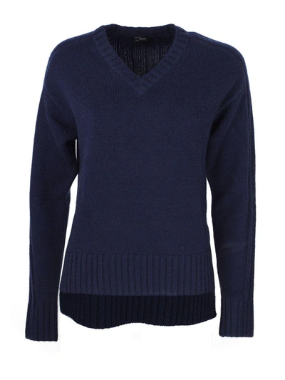 Shop Joseph Luxe Sweater In Blue
