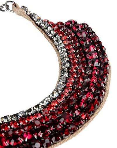 Shop Valentino Necklace In Red