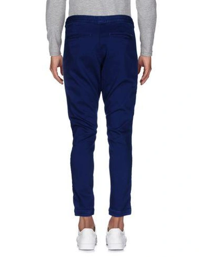 Shop Diesel Casual Pants In Dark Blue