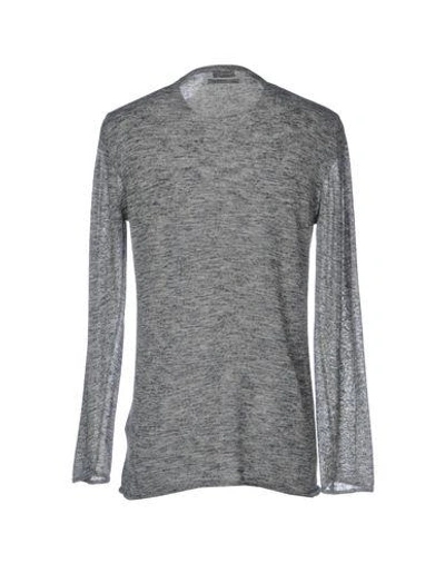 Shop Diesel Sweater In Grey