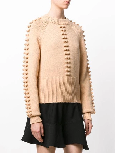 Shop Chloé Knitted Bobble Sweater