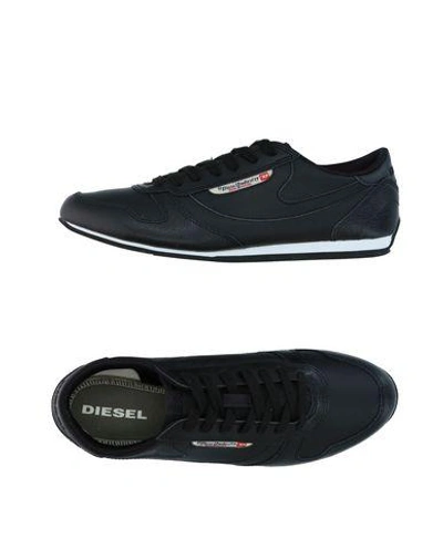 Shop Diesel Sneakers In Black