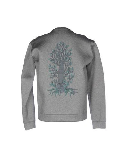 Shop Valentino Sweatshirt In Light Grey