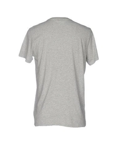 Shop Diesel T-shirt In Light Grey