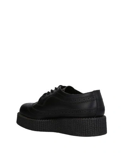 Shop Underground Lace-up Shoes In Black