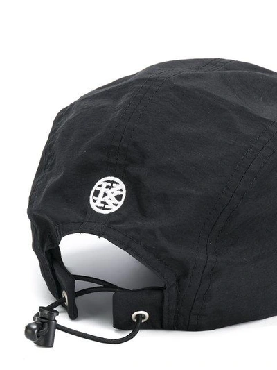 Shop Ktz New Era Logo Peak Cap In Black