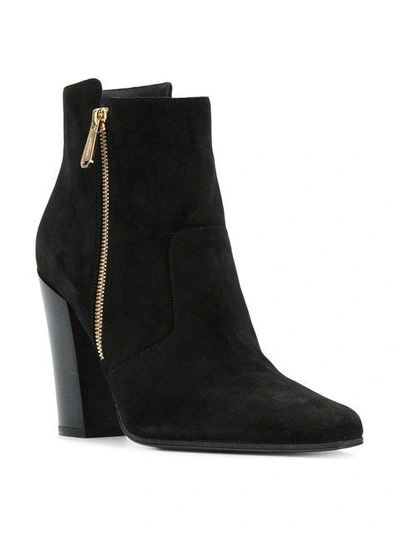 Shop Balmain Anthea Ankle Boots In Black