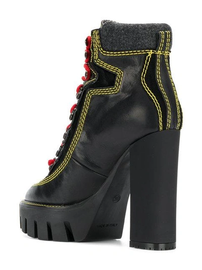 Shop Dsquared2 Lace Up Platform Boots