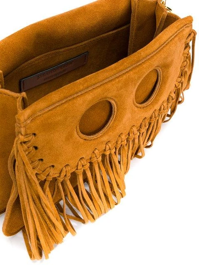 Shop Jw Anderson Mini Pierce Fringe Bag