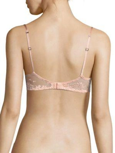 Shop La Perla Azalea Lace Bra In Black