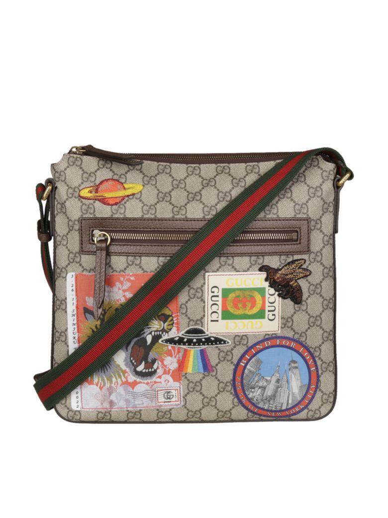 gucci courrier gg supreme messenger bag