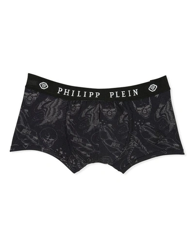 Shop Philipp Plein Boxer Short "bones"
