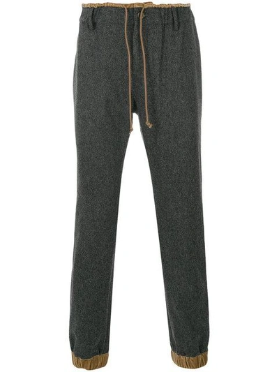 Shop Sacai Paper Bag Waist Trousers