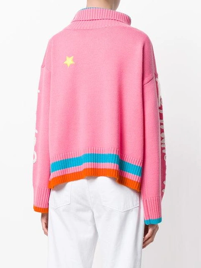 Shop Mira Mikati Marshmallow Lover Roll Neck Jumper