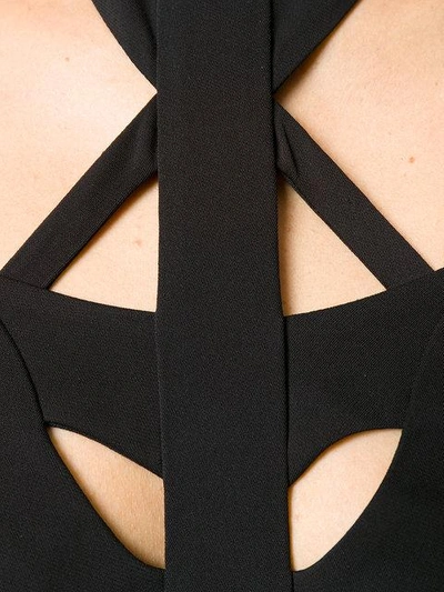 Shop Philipp Plein Symmetric Strap Dress