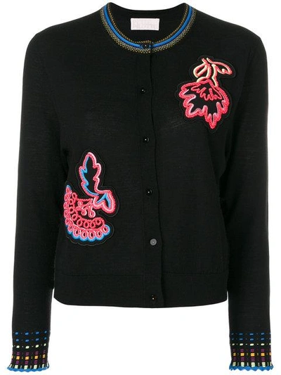 Shop Peter Pilotto Appliqué Patch Cardigan