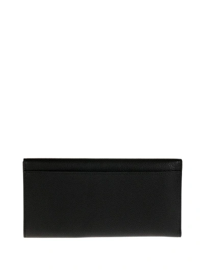 Shop Alexander Mcqueen Travel Wallet In Black