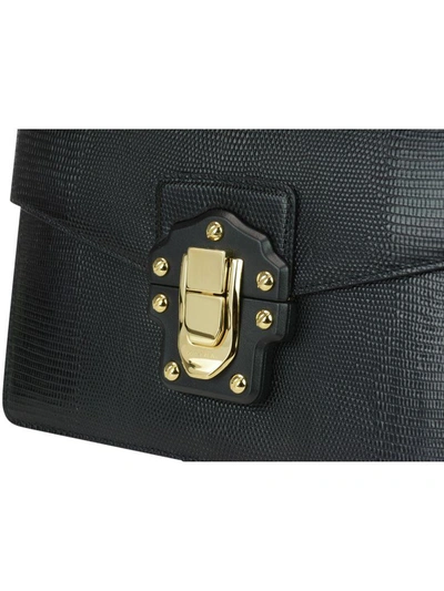 Shop Dolce & Gabbana Lucia Bag In Black