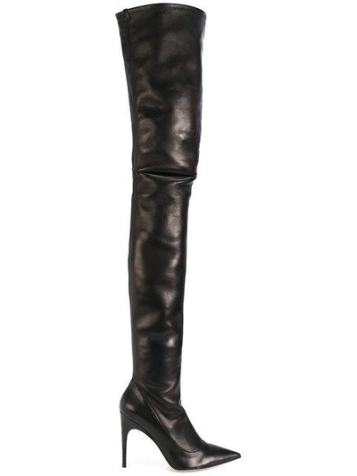 Shop Sergio Rossi Cindy Boots - Black