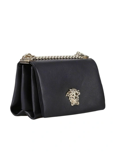Shop Versace Mini Bag Shoulder Bag Women  In Black