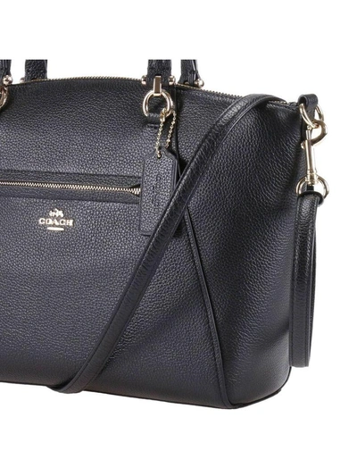 Shop Coach Handbag Shoulder Bag Women  In Black