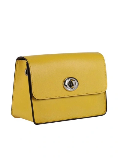Shop Coach Mini Bag Shoulder Bag Women  In Yellow