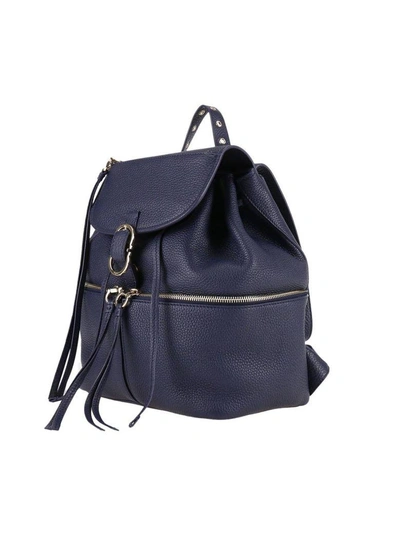 Shop Ferragamo Backpack Shoulder Bag Women Salvatore  In Blue