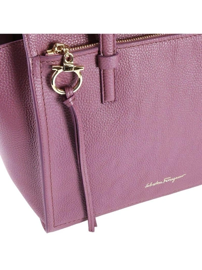 Shop Ferragamo Shoulder Bag Shoulder Bag Women Salvatore  In Lilac