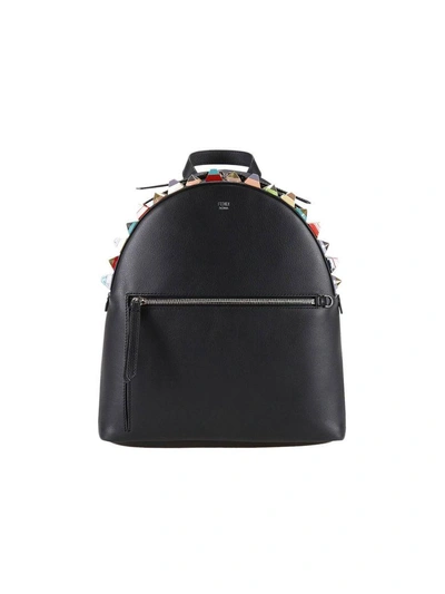 Fendi Backpack Handbag Women  In Black