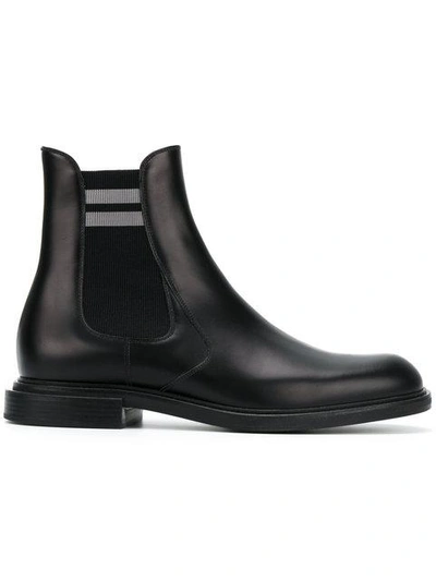 Shop Fendi Slip-on Boots In Black