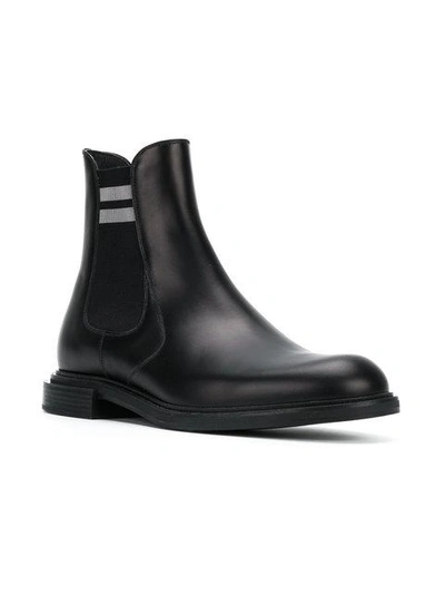Shop Fendi Slip-on Boots In Black