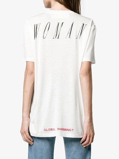 Shop Off-white Global Warming Loose Fit T-shirt