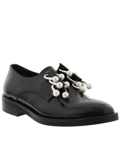 Shop Coliac Anello Laced Up Shoes In Black