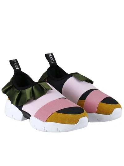 Shop Emilio Pucci Sneakers Shoes Women  In Black